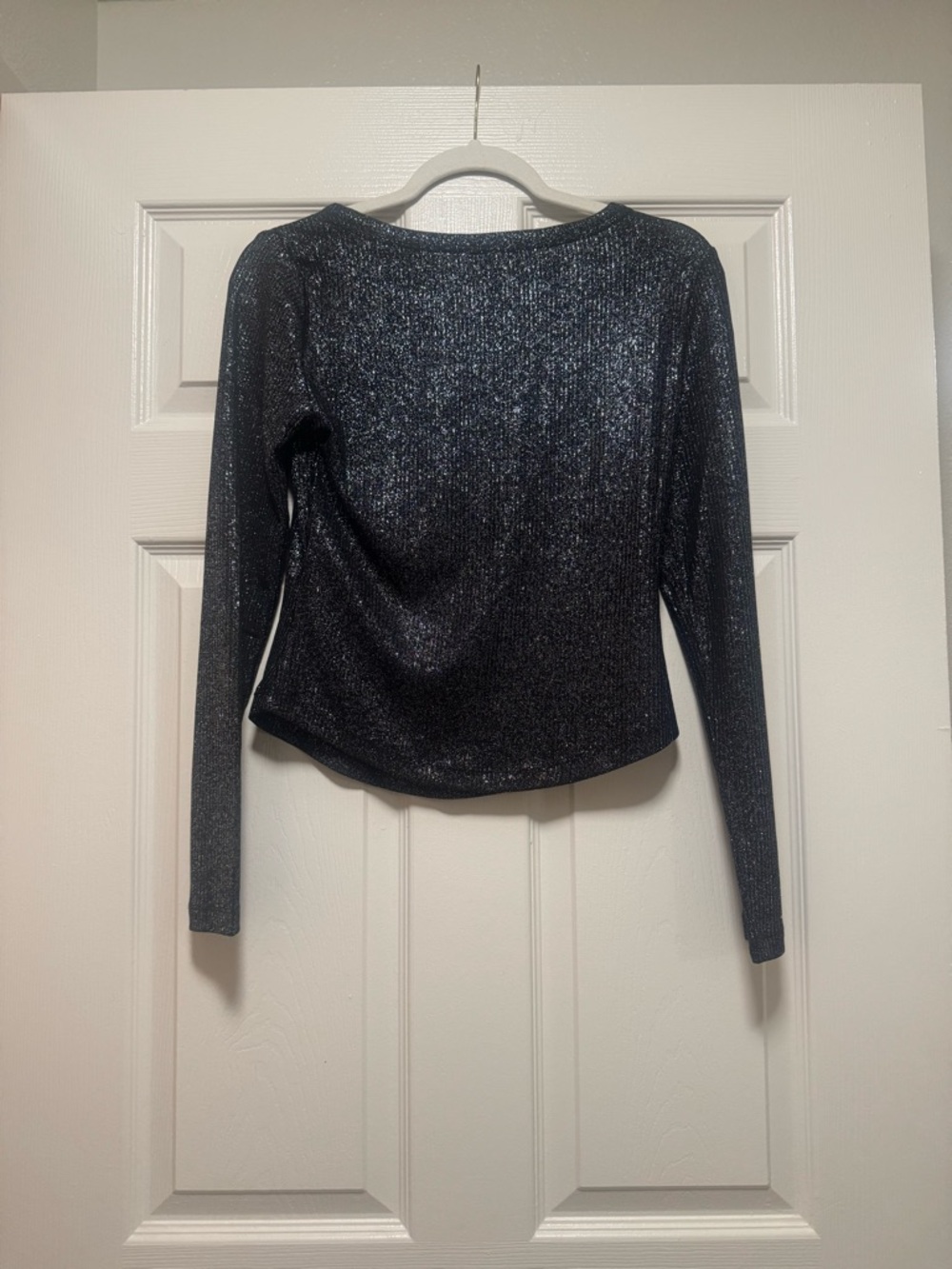 Anthropologie The Andie Ribbed Spotlight Henley Long Sleeve by Pilcro - Picture 9 of 15